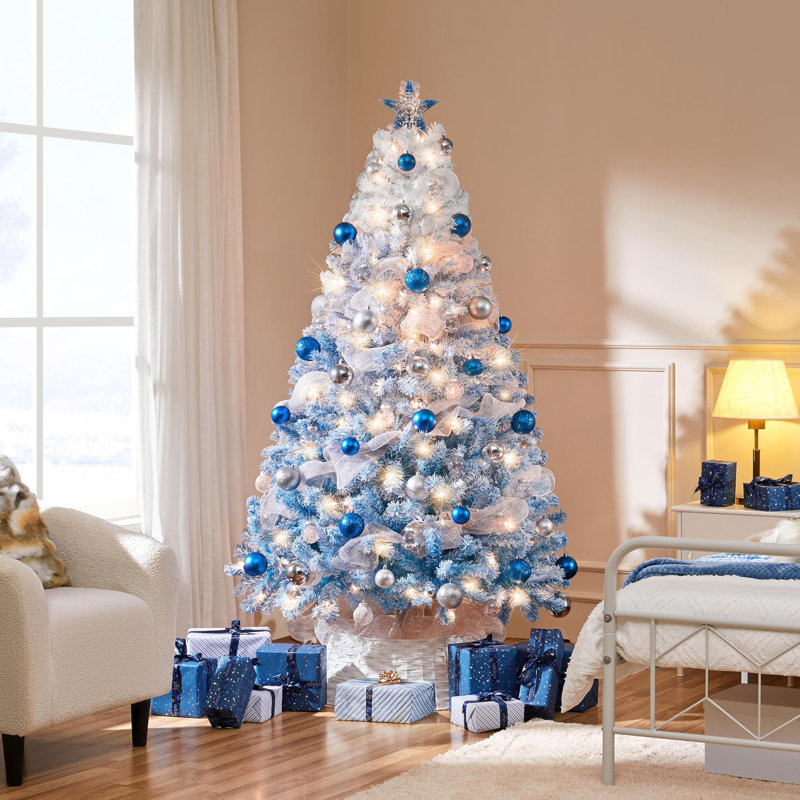 Arbre de Noël artificiel pré-éclairé, 6'