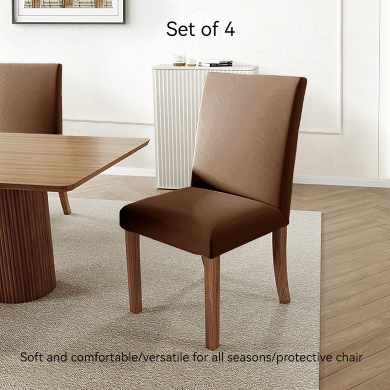 Housse pour chaise de salle à manger en polyester