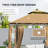25 Ft. W x 25 Ft. D Metal Soft-top Gazebo-171091207