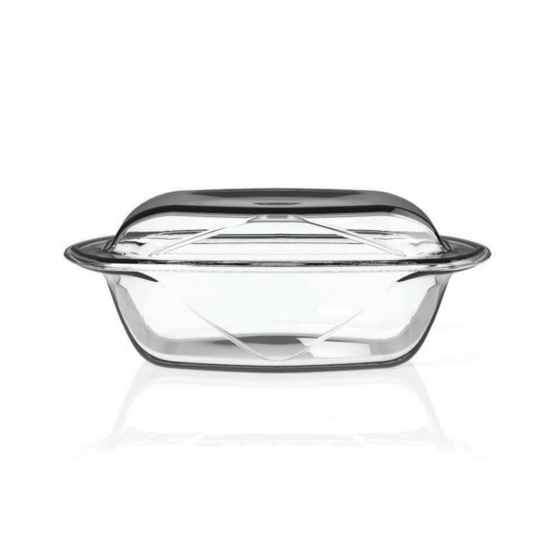 Chef Table Glass Casserole set 1.6L, 2 Piece, Serves 2-3
