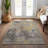 Fargo Washable Abstract Indoor / Outdoor Rug-145238541
