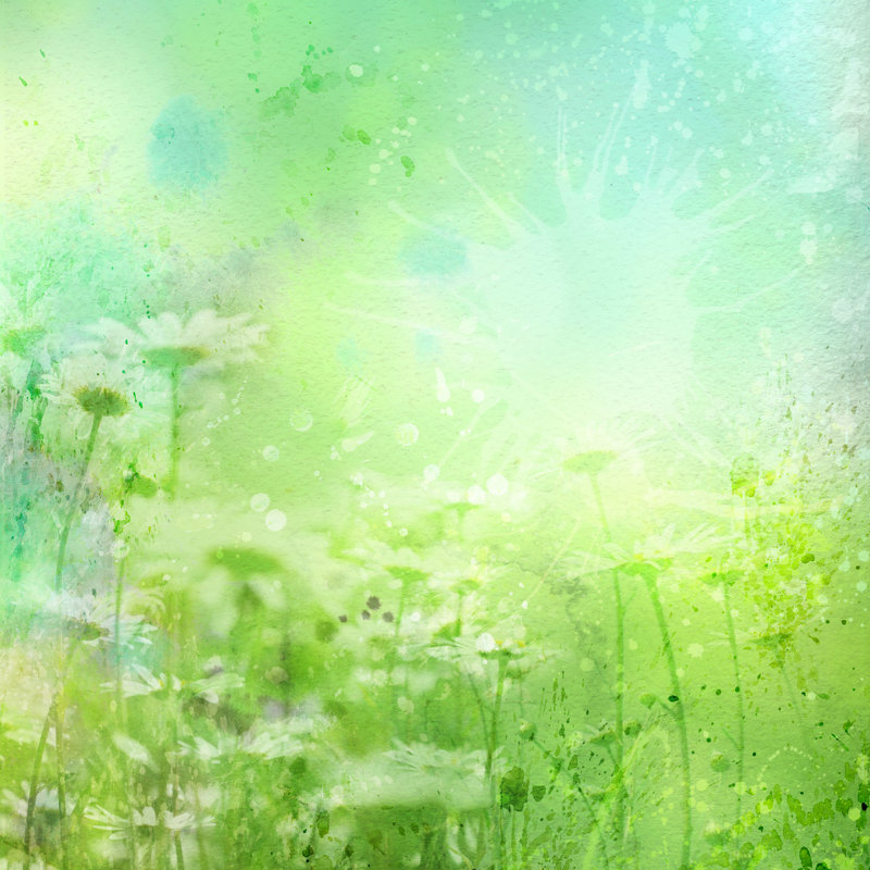 Watercolor Painting by Anna_Guz - Wrapped Canvas Painting, 30cm H x 30cm W