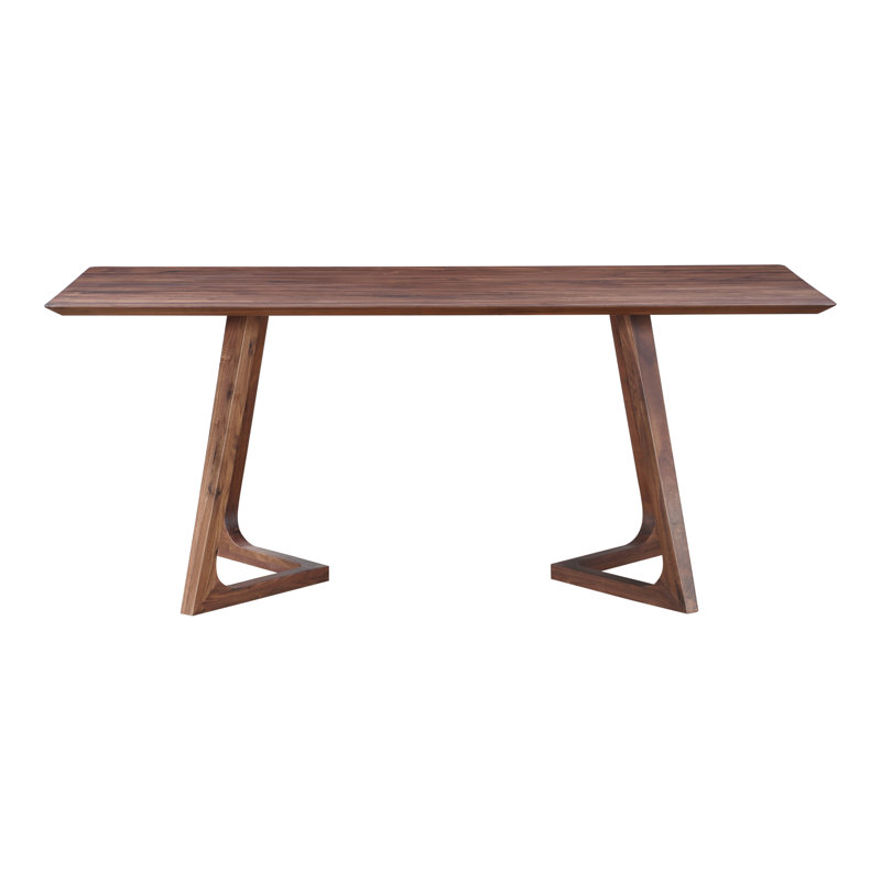 Fischer Walnut Wood Dining Table