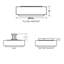 Plafonnier encastré cylindrique à DEL 1 lumière 23,25 po Killead-1635151015