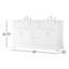 Ensemble de meuble-lavabo double 60 po Pardue-426896449