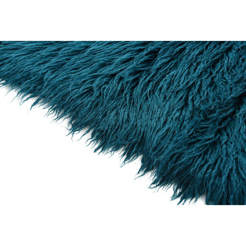 Tapis 3 x 4 bleu sarcelle Parra