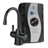 HOT250 Instant Hot and Cold Water Dispenser System, 2-Handle 8.21 in. Water Faucet with Tank