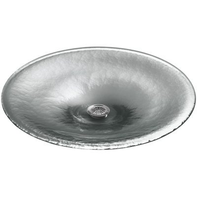 Lavinia Vessels Glass Circular Vessel Bathroom Sink