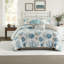 Ensembles de literie de luxe en satin de coton double style côtier pour la maison