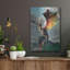 «Yellow Winged Dragon» par Daniel Eskridge, art mural en métal-1413509833