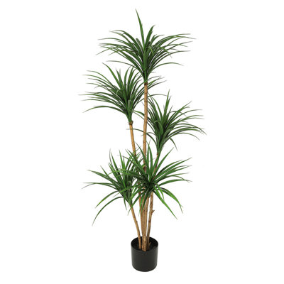 4ft/5ft/6ft Simulation Dracaena Artificial Tree for Home and Office Decoration