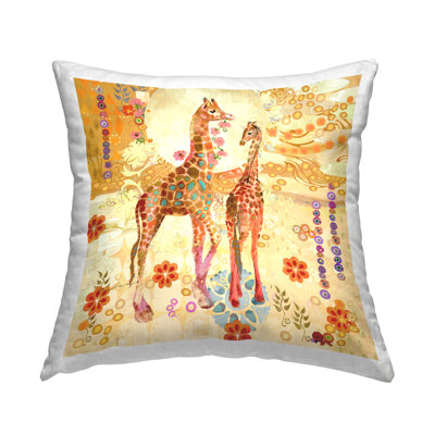 Coussin décoratif en polyester géométrique