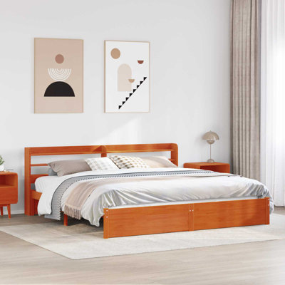 Solid Wood Bed Frame