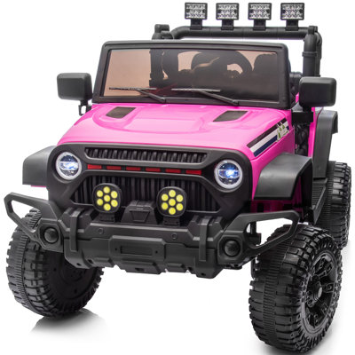 24V Kids Ride on Toy, Ride on Truck Voiture électrique pour enfants avec télécommande, Bluetooth
