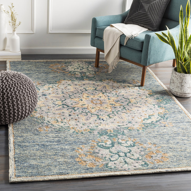 Wimmer Wool Oriental Indoor Rug, Rectangle 5' x 7'6"