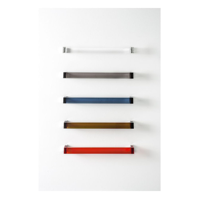Kartell Wall Mounted Towel Bar, Smoky Gray