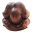 Novica Meditating Yogi  Wood Sculpture (7.5 In.)