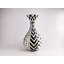 African Handmade Ceramic Table Vase