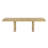 Expandable Dining Table with Double Pedestal Base