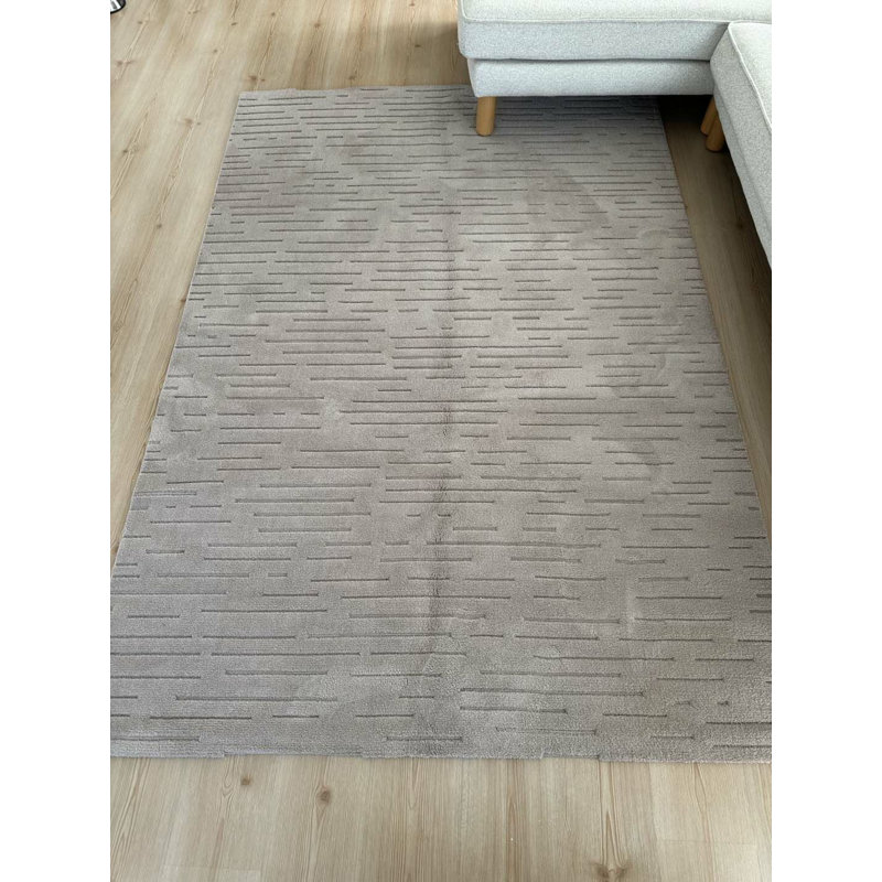 Tapis avec envers antidérapant Tivan, Rectangle 2 pi 7 po x 4 pi 11 po