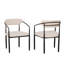 Ensemble de 2 chaises de salle à manger rembourrées Berkoff