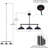 Sigala 3 - Light Kitchen Island Pendant