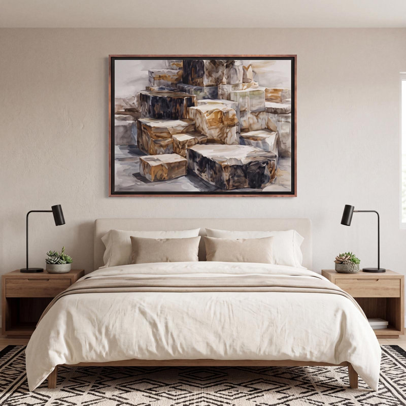 Petrified Ascent, 53" H x 40" W