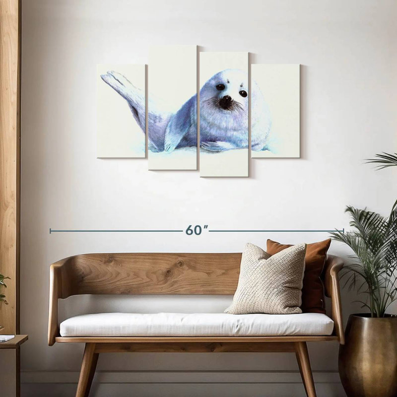 Brampt Seal, 27" H x 43" W