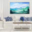 « painté rocky montagnes », reproduction de peinture à l’acrylique sur toile tendue-29334670