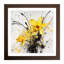Daffodil Splatter - Framed Print-1071430039