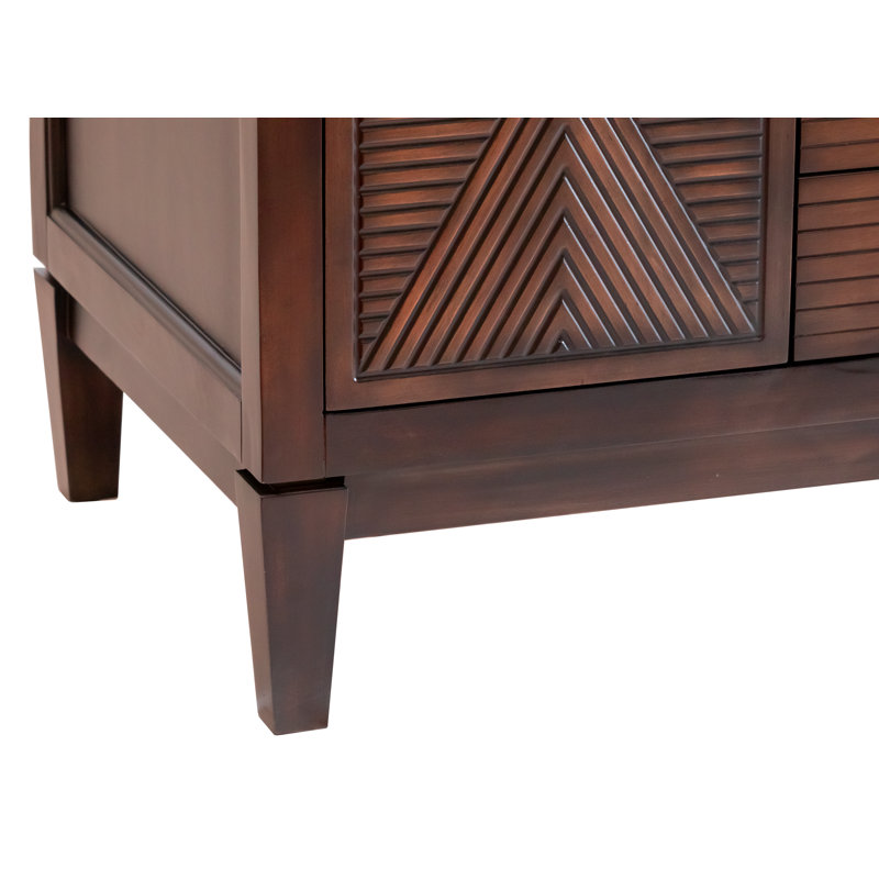 Meuble-lavabo double 59,99988 po avec comptoir en marbre