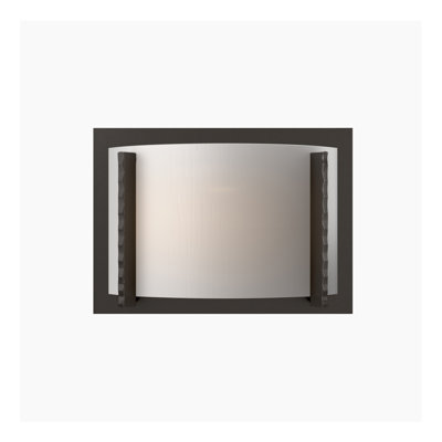 Vertical Bars Forged Flush Mounted Sconce