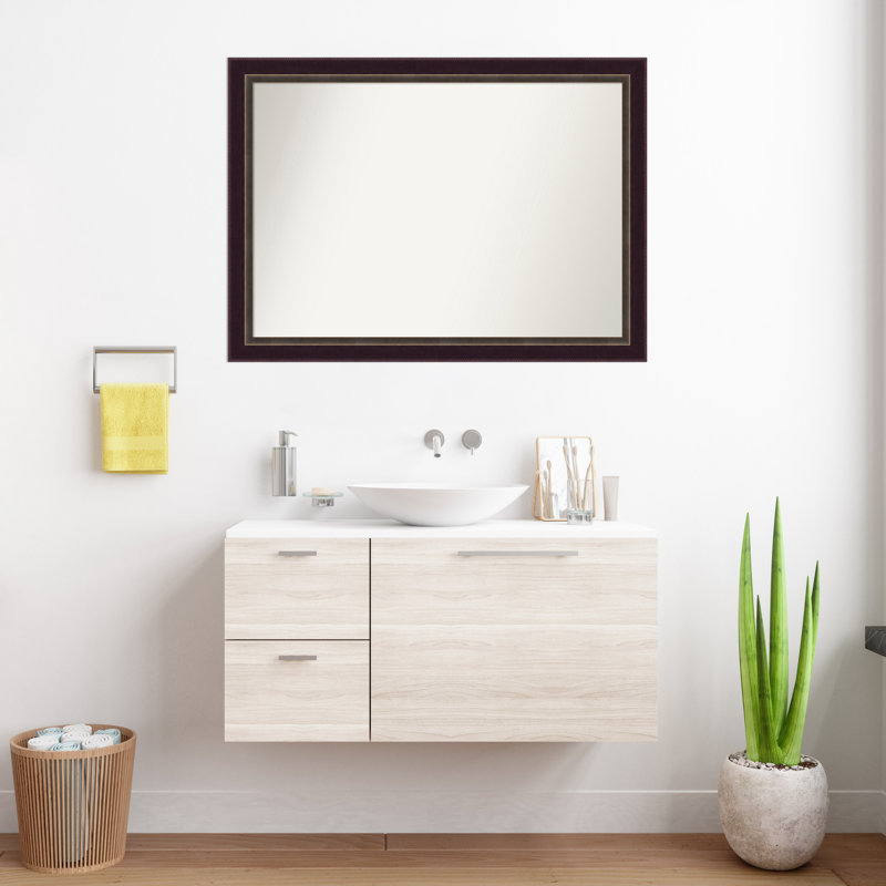 Roree Solid Wood Frame Mirror, 29.25" x 40.25"