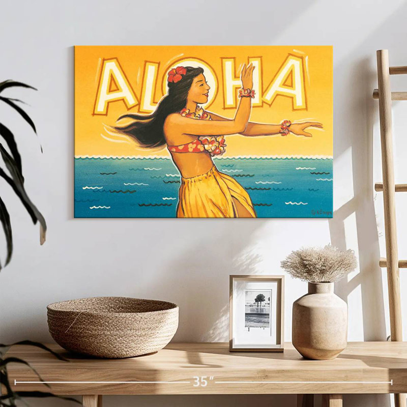 Gillard Aloha Hawaii II, H 16 po x l 24 po
