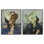 «Naturalist Women Portraits», ensemble de 2 giclées encadrées, design par Victoria Barnes