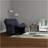 Velour Power Lift Chair In Lugano Indigo