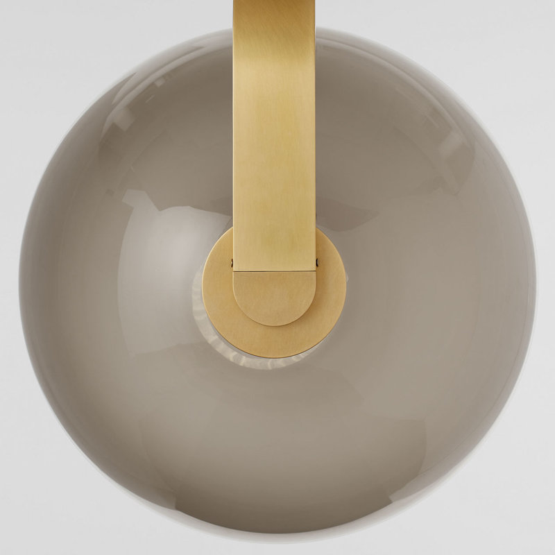 Fues Medium Pendant, Brown