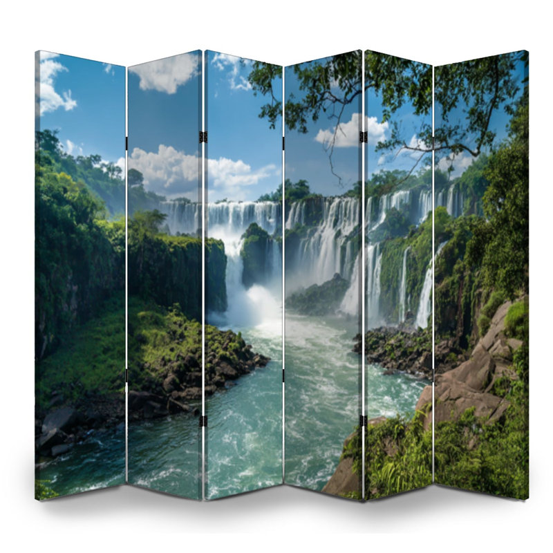 Cloison pliante à 6 panneaux pour la partie royale du parc national argentin des chutes d'Iguazu