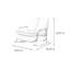 Chaise berçante élégante et décontractée-102527944