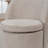 Upholstered Barrel Dining Chair, Boucle Fabric Swivel Kitchen Chair, Wingback Side Chair, Armless Vanity Chair-89623683
