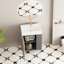 Meuble-lavabo de 21,6 po avec lavabo en céramique - Gris 24Vb06-21Mgr. Design contemporain. Artisanat du bois. Rangement généreux. Lavabo hygiénique et durable. Assemblage requis 24Vb06-21Mgr Conception élégante