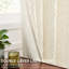  Rideaux semi-transparents texturés en lin mélangé froissé de style campagne neutre pour salon / chambre à coucher Darpes-1110449502-1110449503