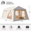 Inflatable Camping Tent with Air Beam Structure, Waterproof Family Tent for Outdoor Camping, 2 Person, 6 Person and 8 Person Options-125298725