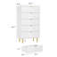 Commodes 4 tiroirs naturelles-468917754
