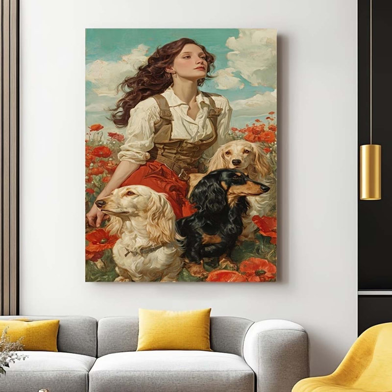 1 Piece Wrapped Canvas Wall Art