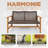  Ayanle 52'' Outdoor Patio Loveseat