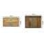 Stoneham 45cm W Solid Wood Bedside Table