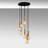 7 - Light Unique Tiered Chandelier