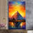 " The Great Pyramid Of Giza " Painting Print-1233105065