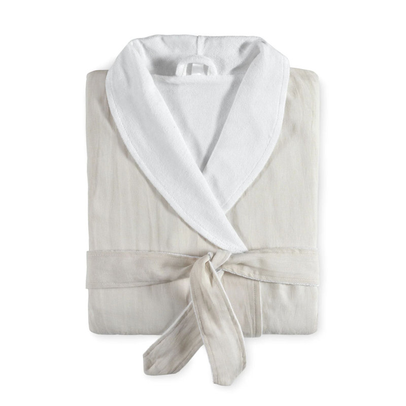 Maia Bathrobe, L, Putty